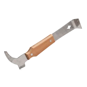 Lève-cadres inox manche bois