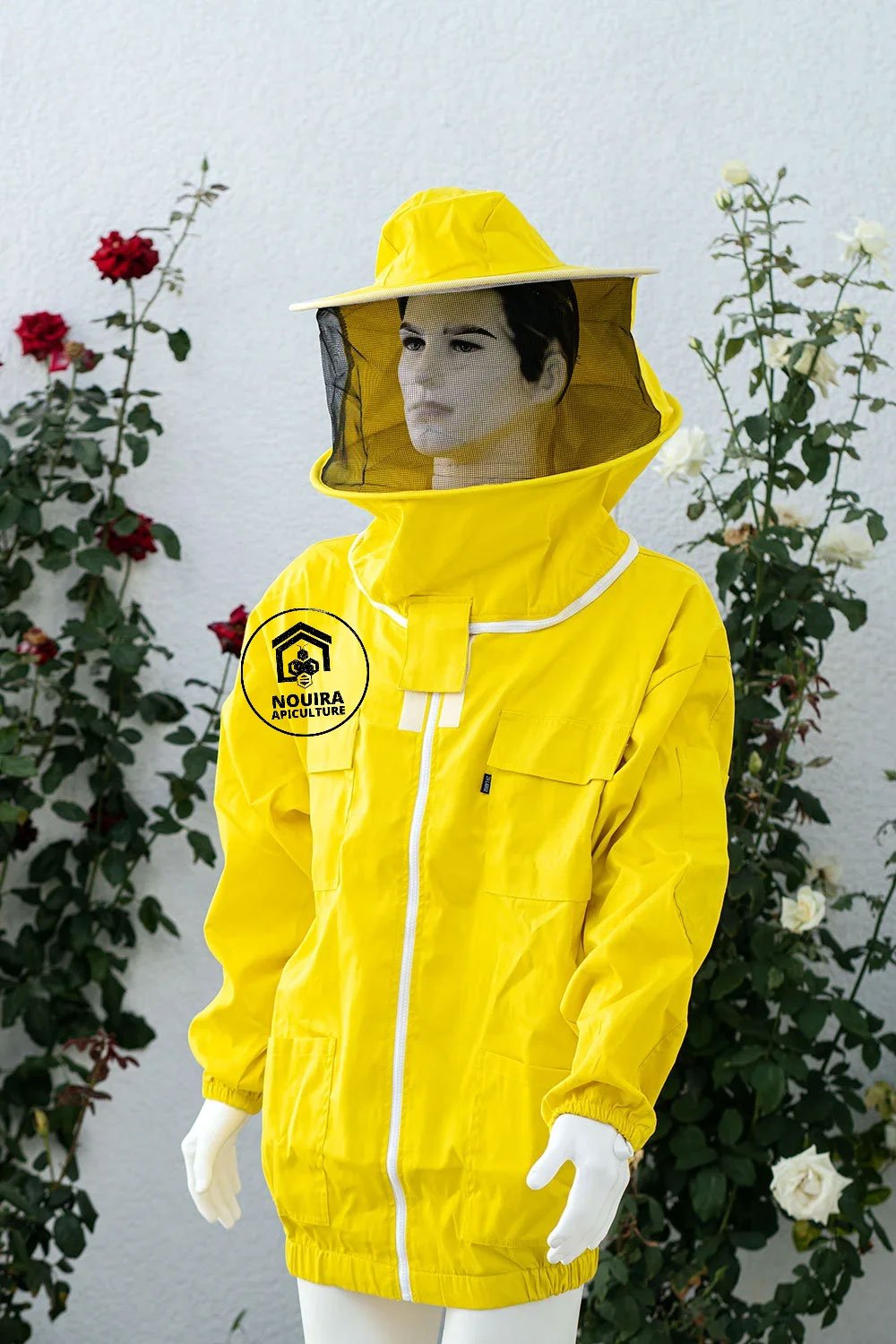 Jaquette masque rond Jaune