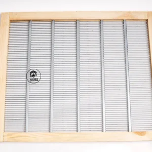 Grille à reine métallique cadriée